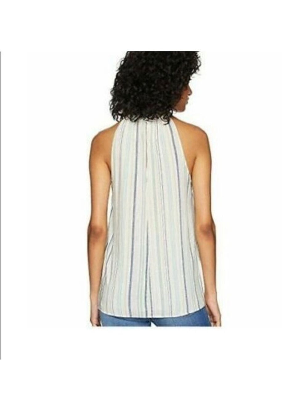 New BCBG Ruffle Halter Top - Picture 4 of 5